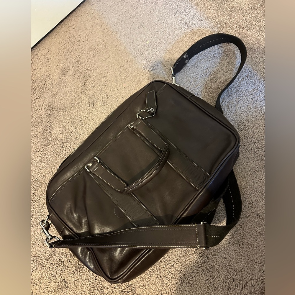 mens coach satchel